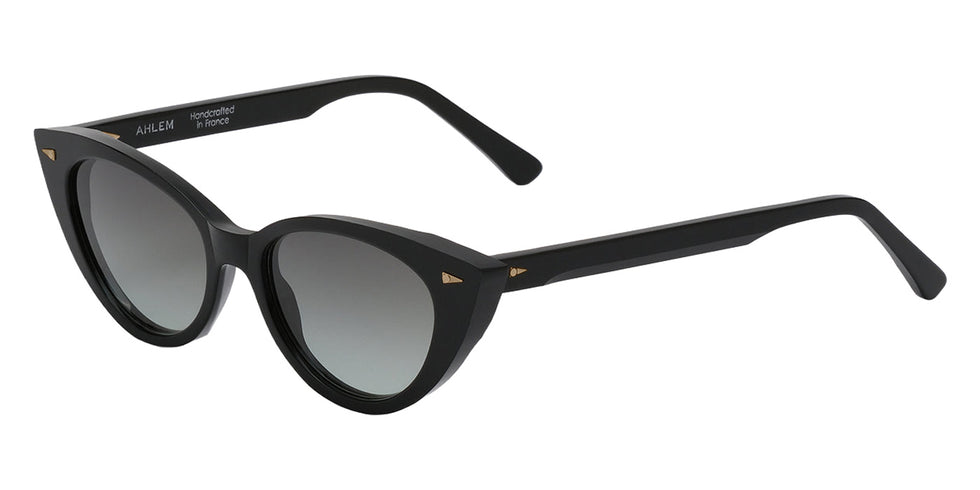 AHLEM® Gambetta Sunglasses AH SA113-BLCK/GNGR4-F1 52 - Black/Green Gradient