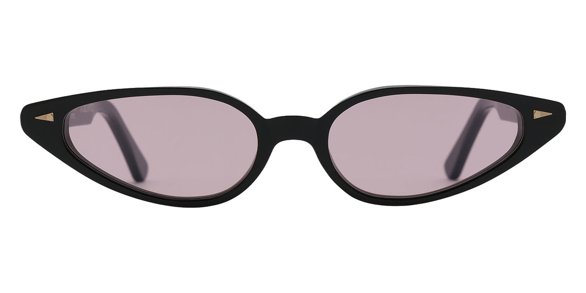 AHLEM® Voyager Collection™ Comédie Sunglasses AH SA118-BLCK/LILA4-F1 56 - Black/Lilac