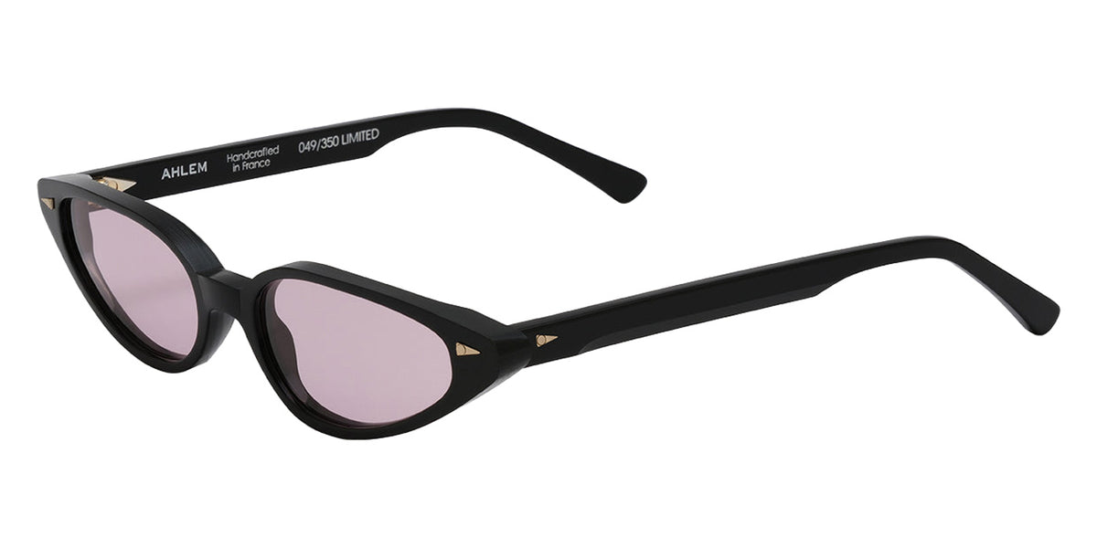 AHLEM® Voyager Collection™ Comédie Sunglasses AH SA118-BLCK/LILA4-F1 56 - Black/Lilac