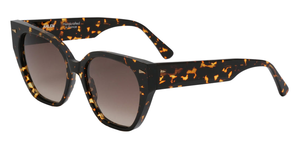 AHLEM® Marguerite Sunglasses AH SA120-YLWT/SMGR4-F1 56 - Yellow Turtle/Smoke Gradient