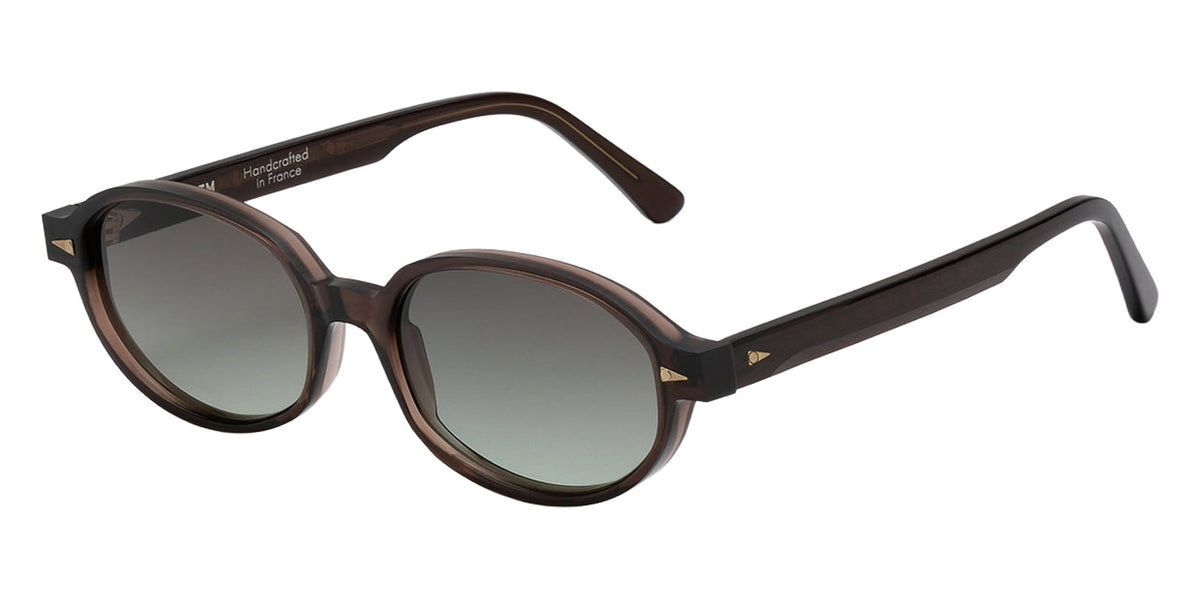AHLEM® Rohan Sunglasses AH SA133-MOKA/GNGR-F1 54 - Mokalight/Green Gradient