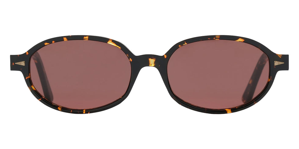 AHLEM® Rohan Sunglasses AH SA133-YLWT/PLUM-F1 54 - Yellow Turtle/Plum