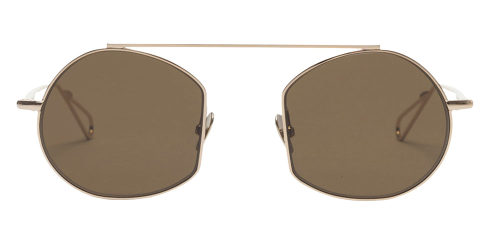 AHLEM® Place des Victoires Sunglasses AH SM004-CHAM-NA/BRWN2-B2 47 - Champagne