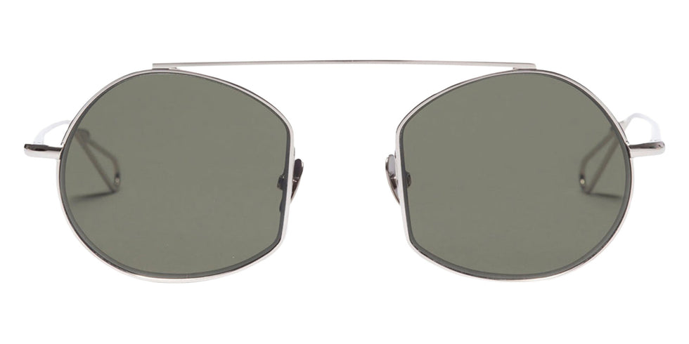 AHLEM® Place des Victoires Sunglasses AH SM004-WHTG-NA/GREN2-B2 47 - White Gold