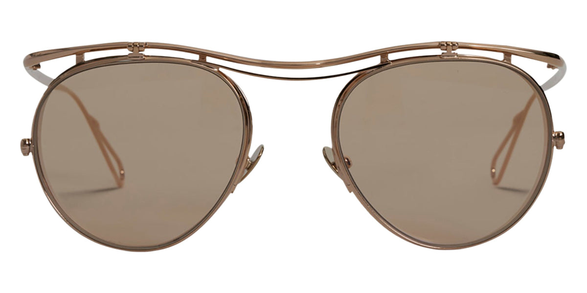 AHLEM® Limited Edition™ AHLEM X Beck Metal Sunglasses AH SM066-CHAM-BRNL4-B2 52 - Champagne/Light Brown