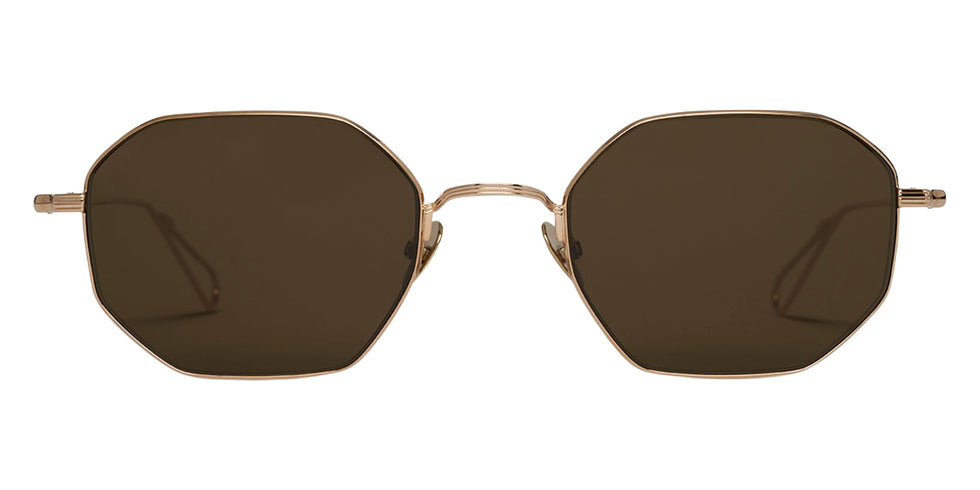 AHLEM® Trocadero Sunglasses AH SM068-CHAM-NA/BRWN2-B2 53 - Champagne/Brown