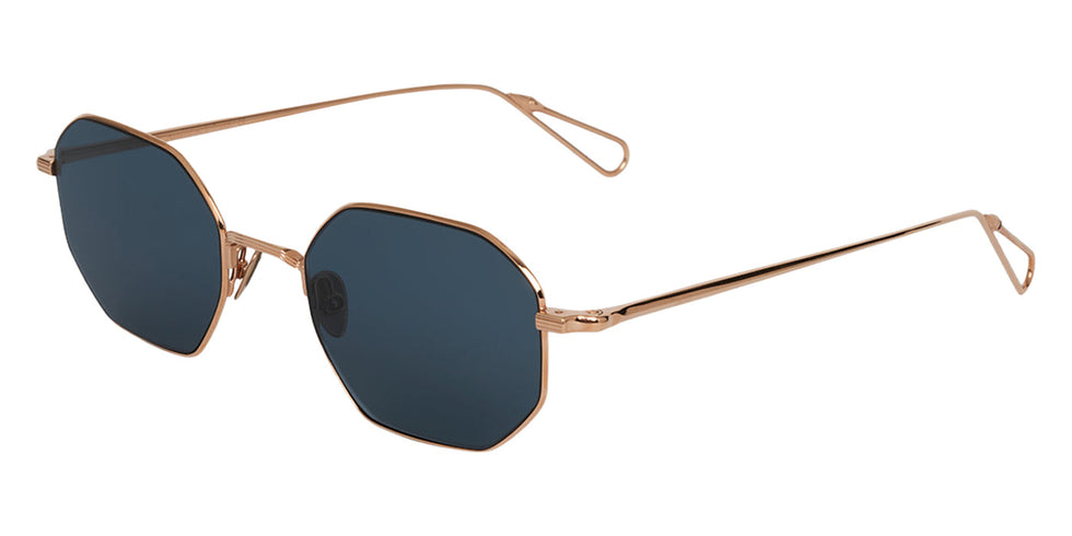 AHLEM® Trocadero Sunglasses AH SM068-PEOG-NA/BLUE2-B2 53 - Peony Gold/Blue