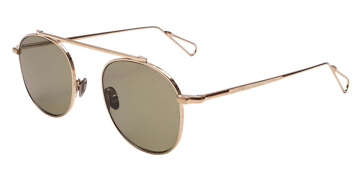 AHLEM® Belleville Sunglasses AH SM082-GRYG-NA/KHAL4-F2 47 - Grey Gold/Khaki Light