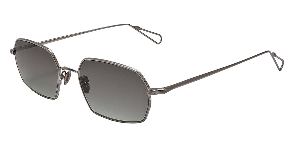 AHLEM® Colisée Sunglasses AH SM087-RUBR-NA/GNGR4-B2 55 - Ruthenium Brushed/Green Gradient