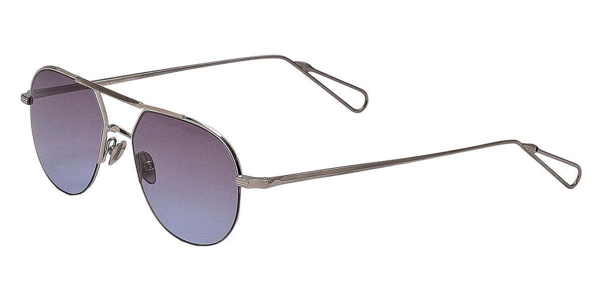 AHLEM® Archives Sunglasses AH SM097-RUTH-NA/BLGR4-B2 53 - Ruthenium/Blue Gradient