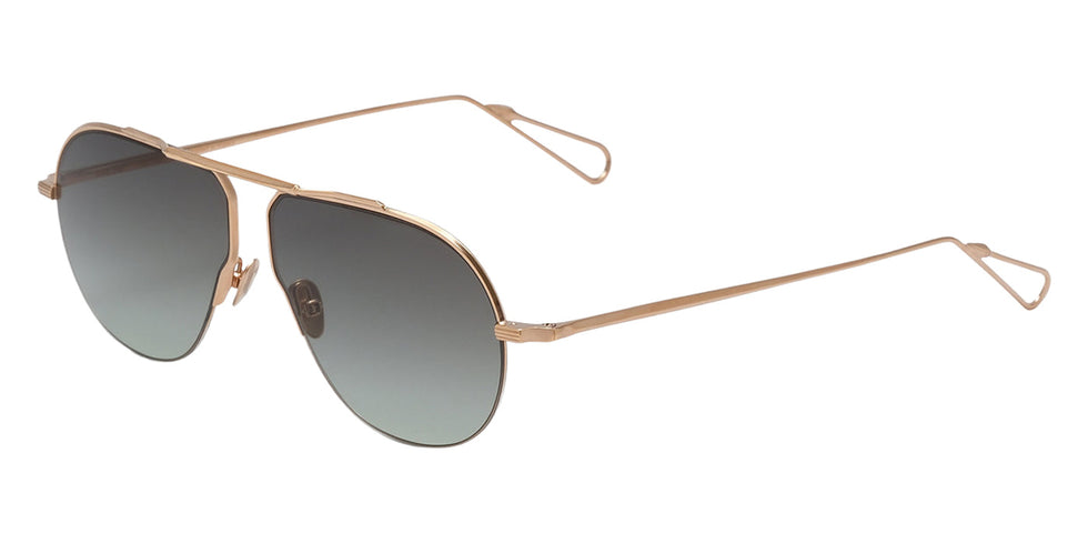 AHLEM® Limited Edition™ Laplace Sunglasses AH SM103-PEOG-NA/GNGR4-B2 60 - Peony Gold/Green Gradient