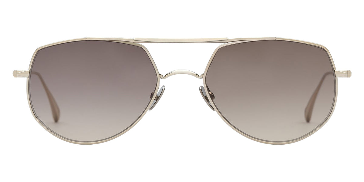 AHLEM® Cadet Sunglasses AH SM109-GGBR-NA/RAGR4-F3 54 - Grey Gold Brushed/Rain Gradient