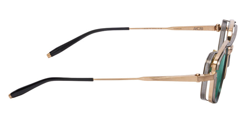 Akoni® Atlantis Sunglasses - Brushed 12k Gold