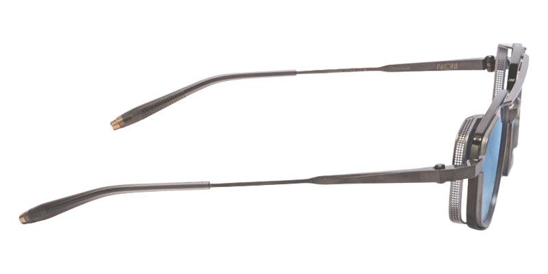 Akoni® Atlantis Sunglasses - Brushed Black Rhodium