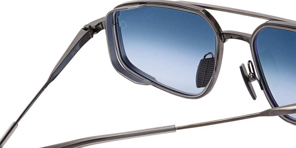 Akoni® Atlantis Sunglasses - Brushed Black Rhodium