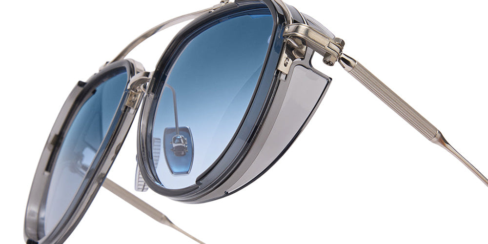 Akoni® Echo Sunglasses - Brushed Silver