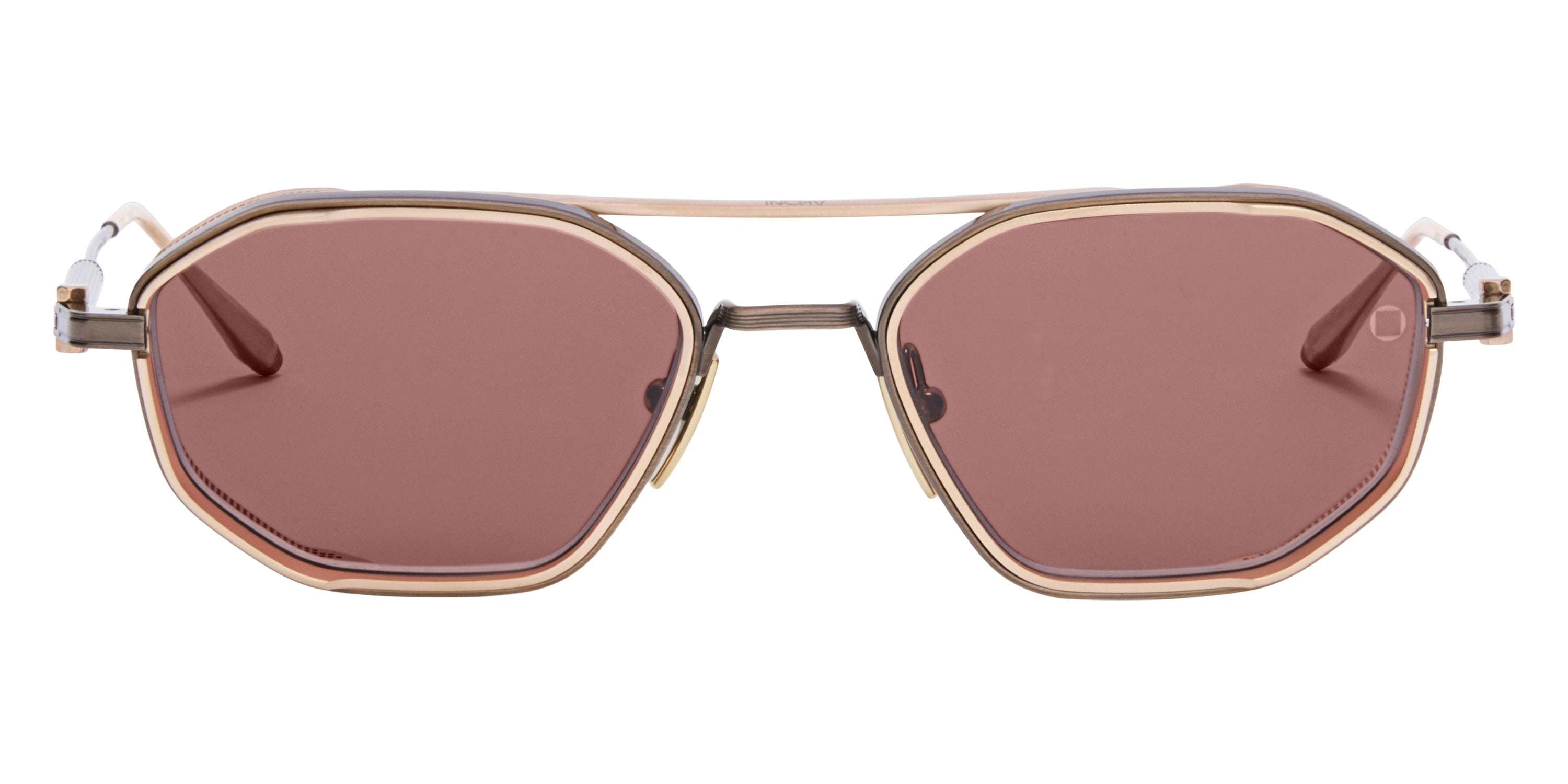 Akoni® Eris-Two Anniversary Edition Sunglasses - Antique Gold/12k Gold