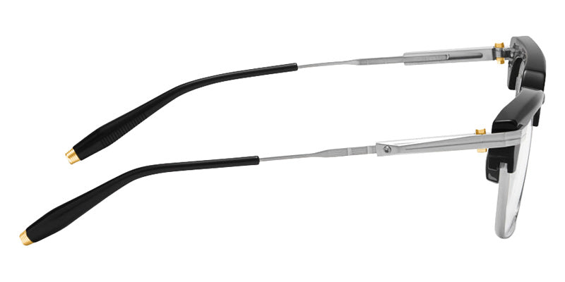 Akoni® Hubble Eyeglasses - Black and Brushed Black Palladium