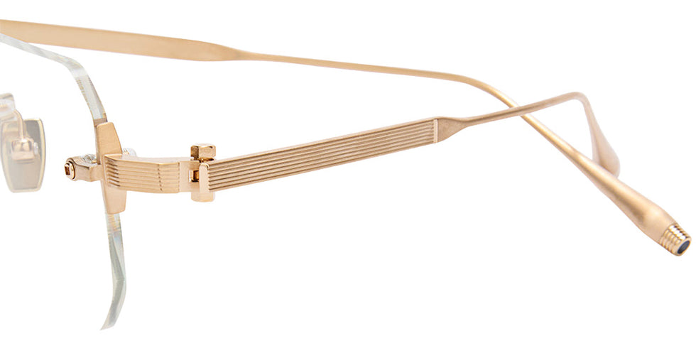 Akoni® Juno-Four Eyeglasses - Brushed 12k Gold
