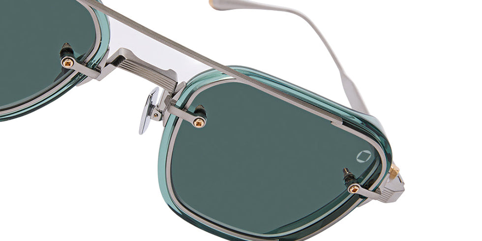 Akoni® Jura Sunglasses - Deep Emerald Green