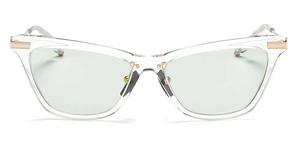 Akoni® Iris AF AKO Iris AF 404C 54 - Crystal Clear/White Gold / Light Olive Eyeglasses