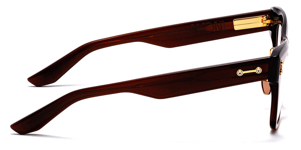 Akoni® Sagitta AF AKO Sagitta AF 411C 52 - Crystal Brown Eyeglasses