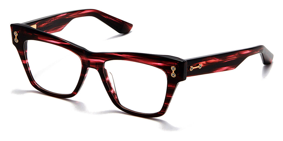 Akoni® Sagitta AF AKO Sagitta AF 411D 52 - Burgundy Swirl/Light Yellow Gold Eyeglasses