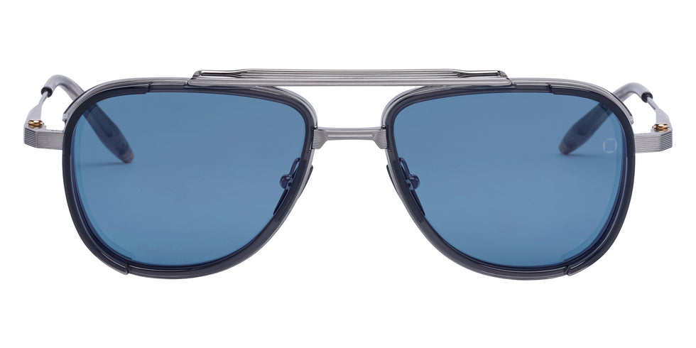 Akoni® Spitzer AKO Spitzer 525D 54 - Brushed Black Palladium/Crystal Gray / Dusty Blue Sunglasses