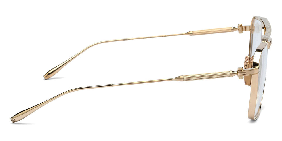 Akoni® Telesto AKO Telesto 523B 53 - Brushed 12k Gold/Shiny 12k Gold Eyeglasses