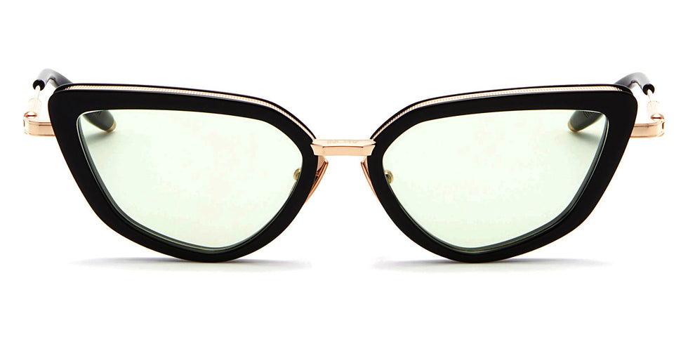 Akoni® Venus AF AKO Venus AF 414A 52 - Solid Black/White Gold / Light Olive Eyeglasses