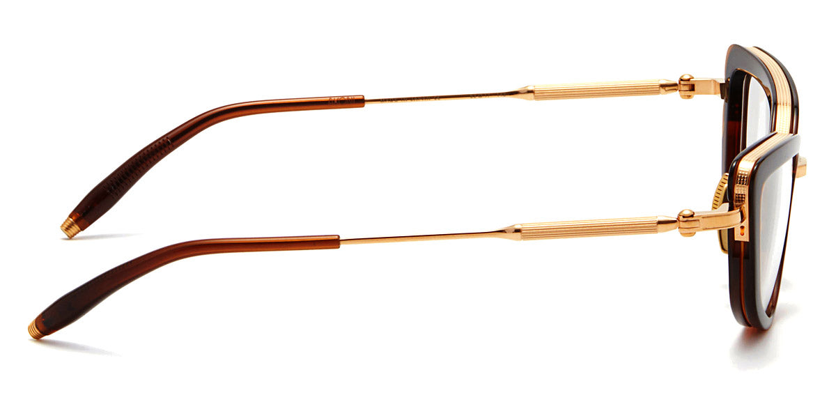 Akoni® Venus AF AKO Venus AF 414C 52 - Brown Crystal/Gold Eyeglasses