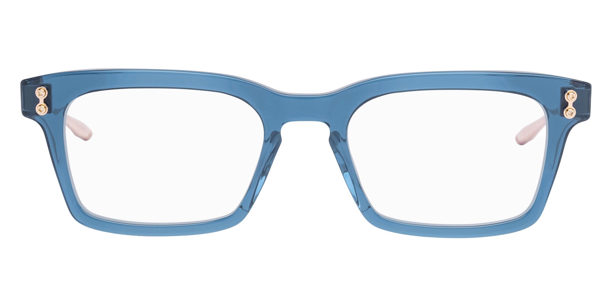 Akoni® Wise Four AKO Wise Four 530C 52 - Crystal Blue/12k Gold Eyeglasses