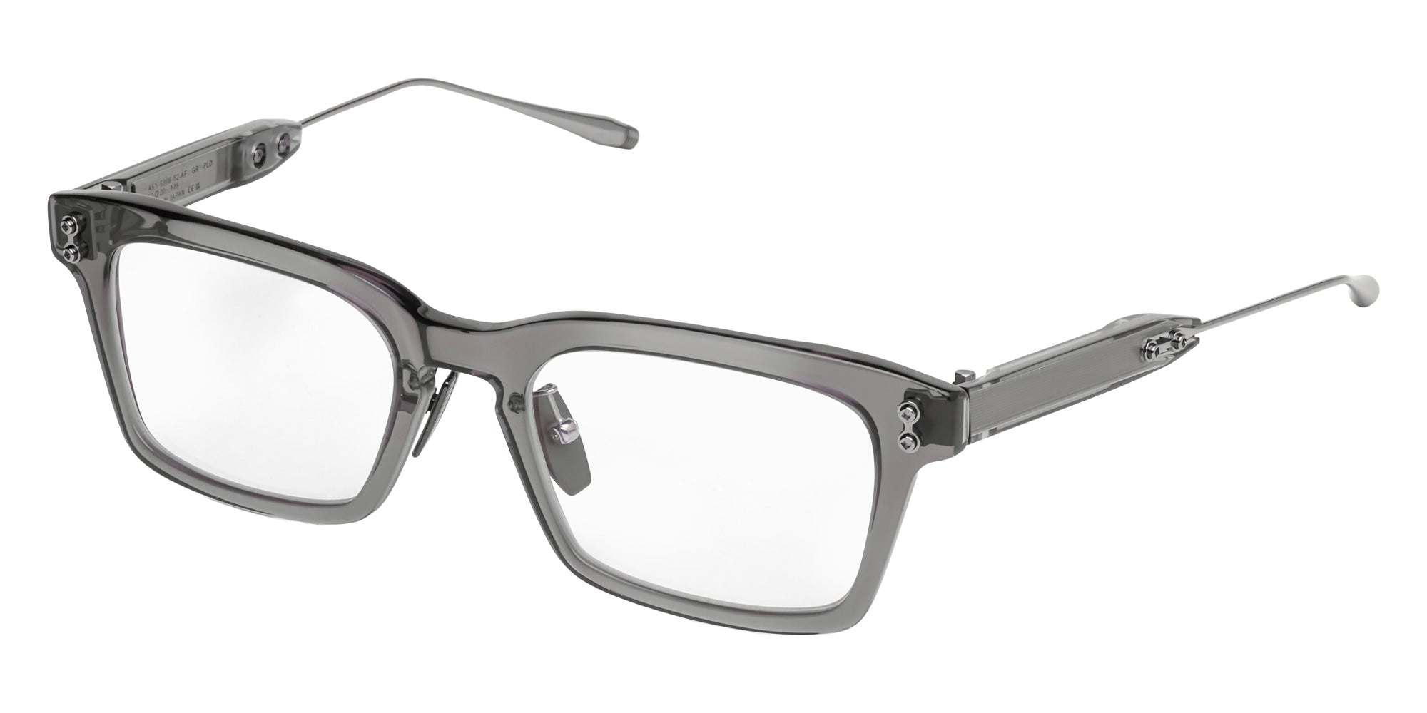 Akoni® Wise Four AF AKO Wise Four AF 530B 52 - Crystal Gray/Black Palladium Eyeglasses