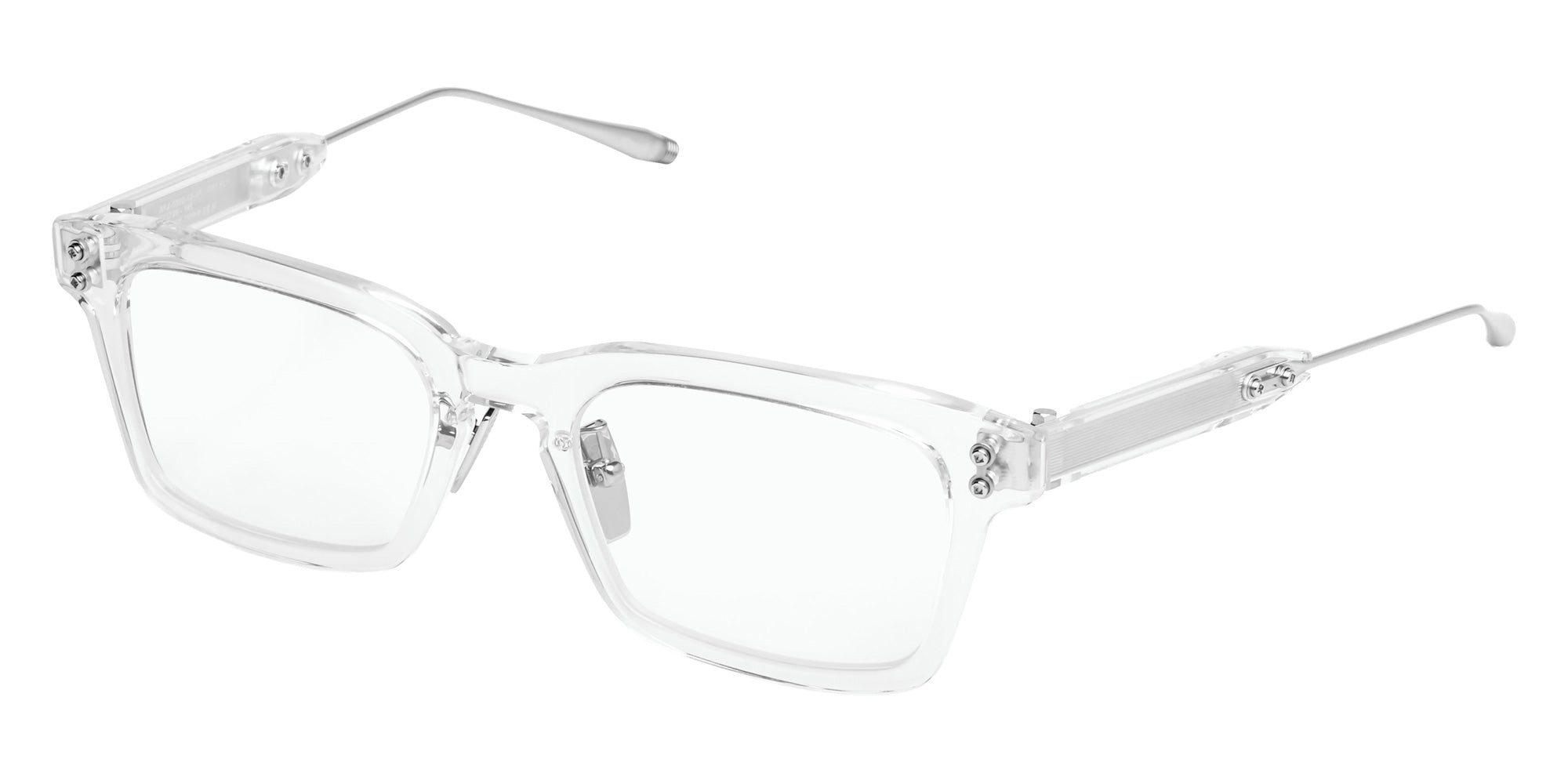 Akoni® Wise Four AF AKO Wise Four AF 530D 52 - Crystal Clear/Silver Eyeglasses