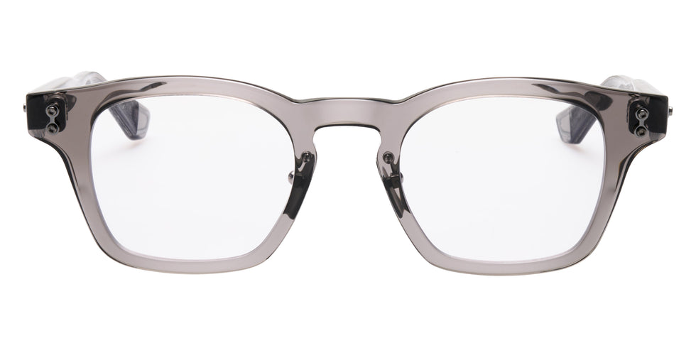 Akoni® Wise Two Rx AF AKO Wise Two Rx AF 516B 48 - Crystal Gray/Black Palladium Eyeglasses