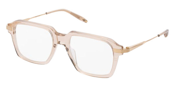 Akoni® Vera AKN AKX 543D 54 Eyeglasses - Crystal Sand/12k Gold/Clear Lenses