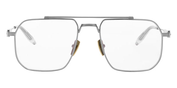 Akoni® Atlas AKN AKX 545E 55 Eyeglasses - Antiqued 12k Gold w/ 12k Gold Details/Crystal Sand/Clear Lenses