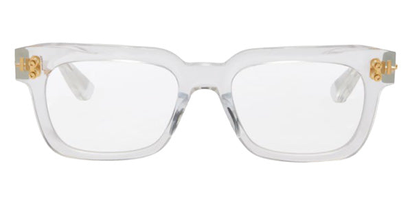 Akoni® Luna-Two AKN AKX 547B 49 Eyeglasses - Crystal Clear/12k Gold/Clear Lenses