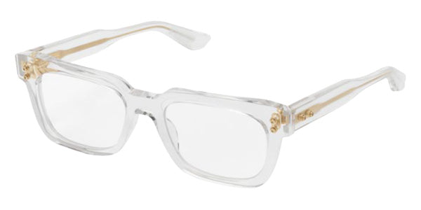 Akoni® Luna-Two AKN AKX 547B 49 Eyeglasses - Crystal Clear/12k Gold/Clear Lenses