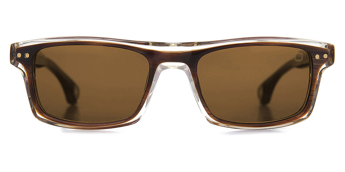 Blake Kuwahara® ALBERS SUN BLK ALBERS SUN BROWN HORN 51 - BROWN HORN Sunglasses