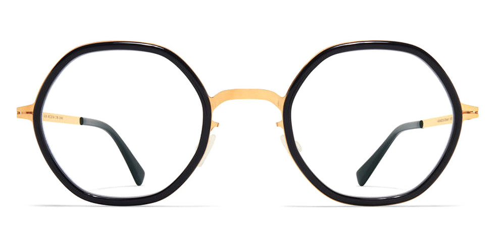 Mykita® ALYA MYK ALYA Glossy Gold/Milky Indigo 48 - MYK ALYA Glossy Gold/Milky Indigo Eyeglasses