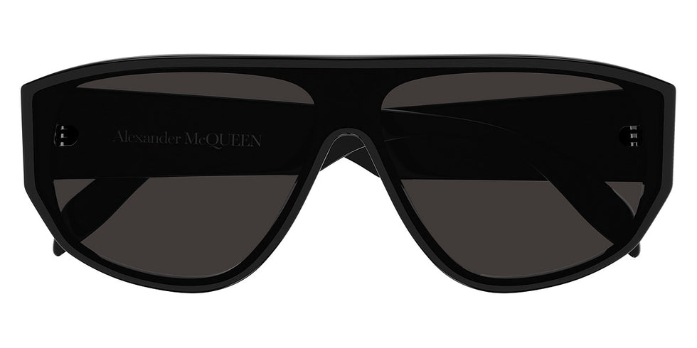 Alexander McQueen® AM0386S AM AM0386S 001 99 - Black / Gray Lenses