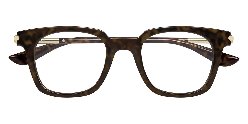 Alexander McQueen® AM0521O AM0521O 002 48 - 002-Havana