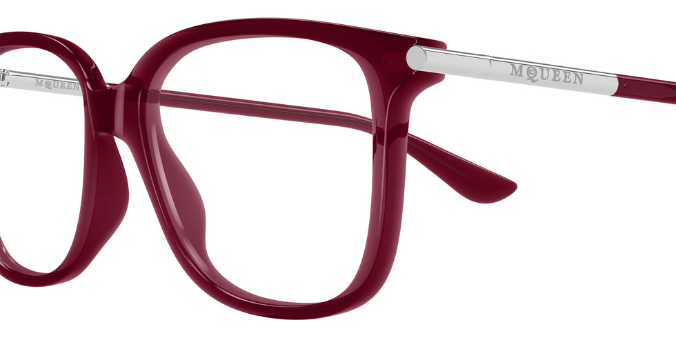 Alexander McQueen® AM0554O AM0554O 008 53 - 008-Burgundy