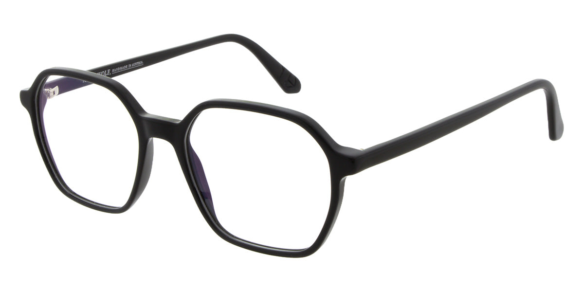 Andy Wolf® 4636 Eyeglasses ANW 4636 Taylor 001 52 - Black/Silver