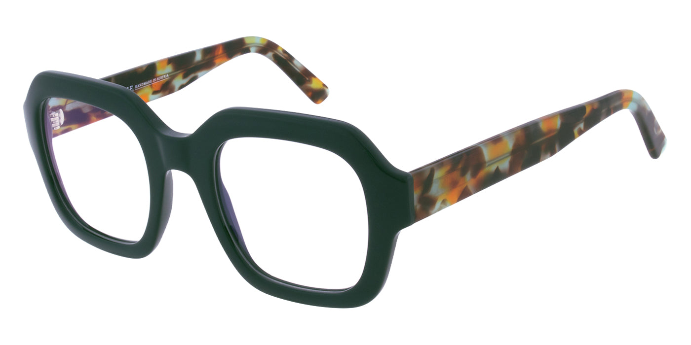 Andy Wolf® 4640 ANW 4640 02 50 - Teal/Brown Eyeglasses