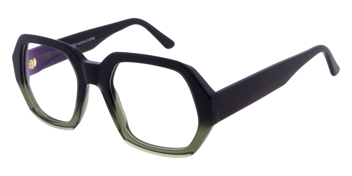 Andy Wolf® 4642 Eyeglasses ANW 4642 02 55 - Black/Green