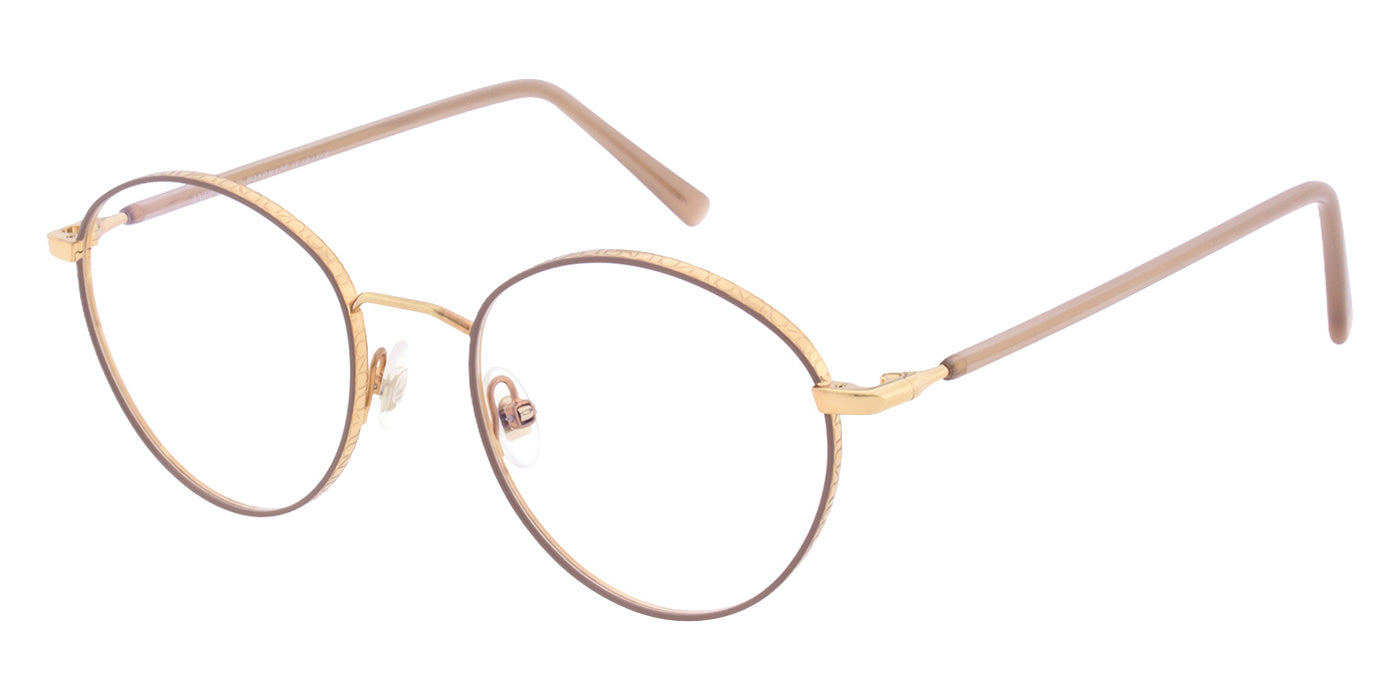 Andy Wolf® 4788 ANW 4788 10 48 - Beige/Gold Eyeglasses