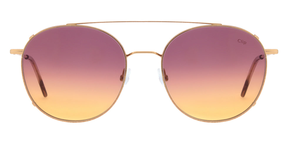 Andy Wolf® 4813 Clip ANW 4813 Clip 22 53 - Rosegold/Pink Sunglasses