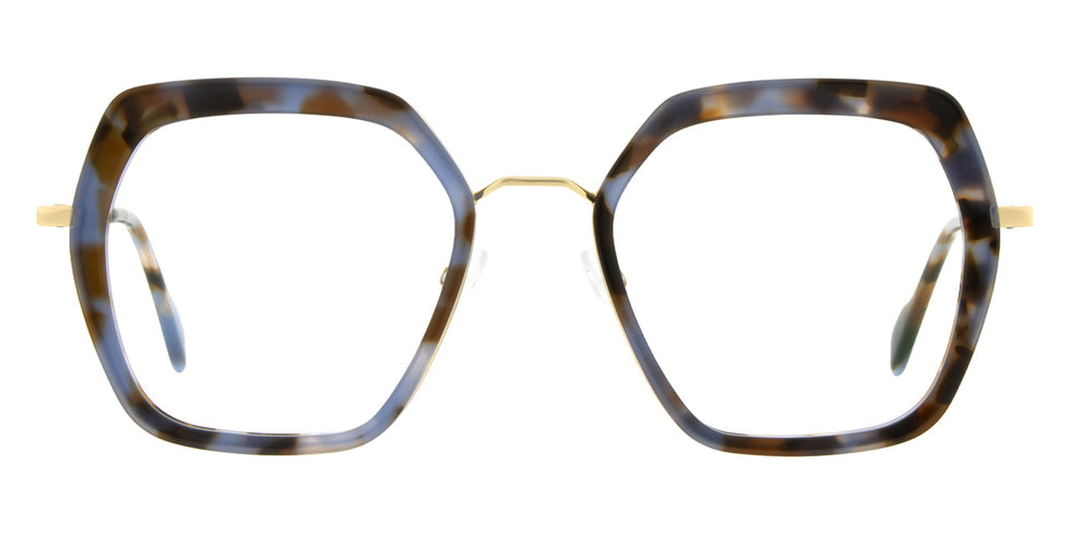 Andy Wolf® 4832 ANW 4832 06 50 - Blue/Gold Eyeglasses